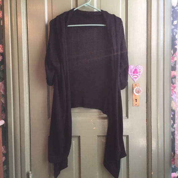 Mossimo Supply Co. Sweaters - CLEARANCE Mossimo long black knit cardigan